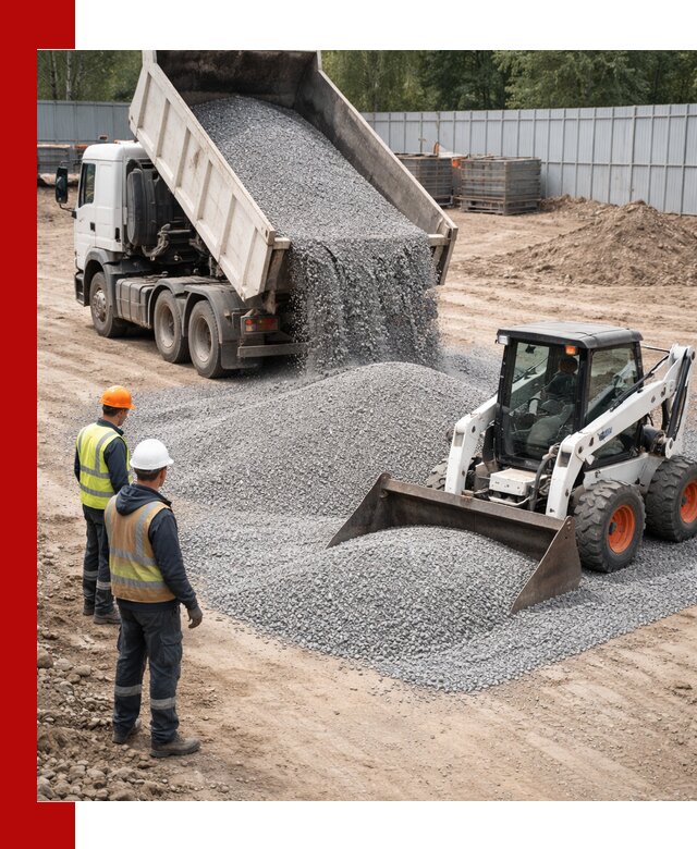 Доставка и продажа гранитного щебня фракции 0-5 в Моршанске