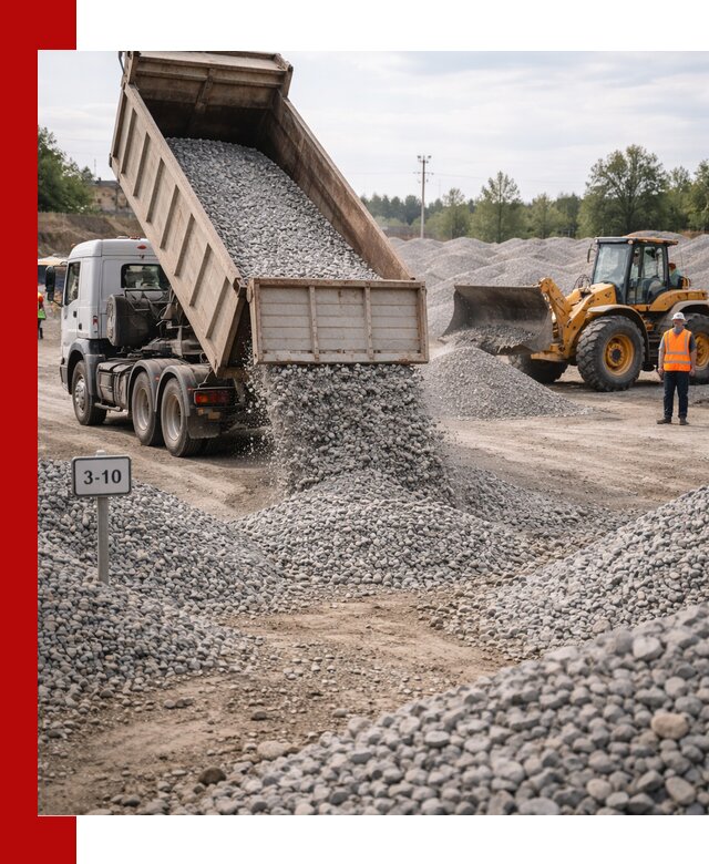 Гранитный щебень фракции 3–10: доставка и продажа в Моршанске