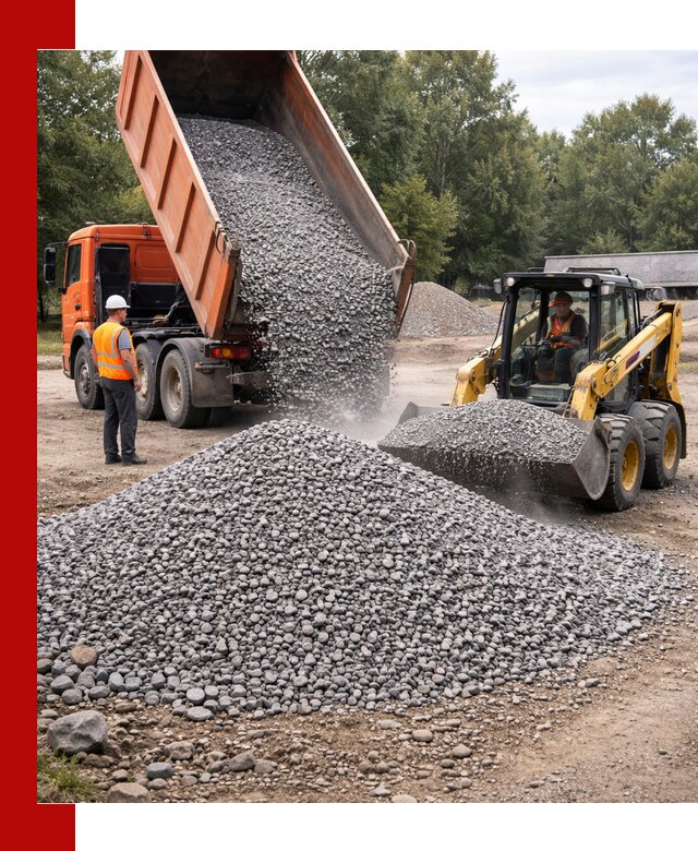 Купить гранитный щебень фракции 5–10 в Моршанске с доставкой