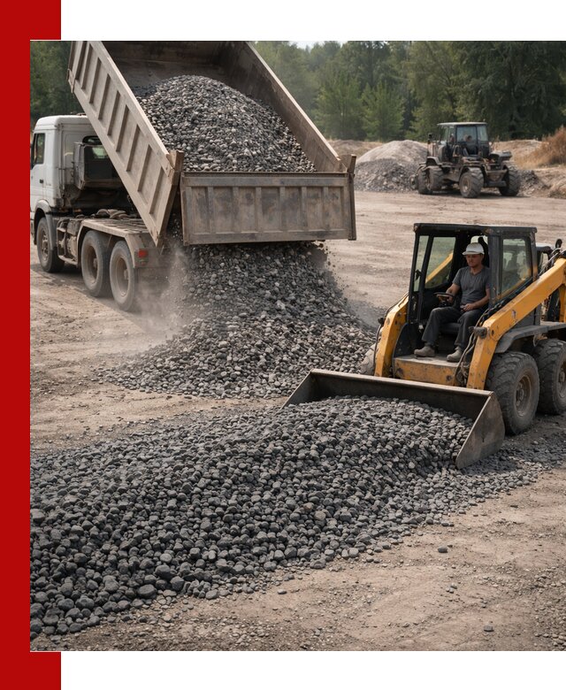 Гранитный щебень фракция 40-70 с доставкой в Моршанске