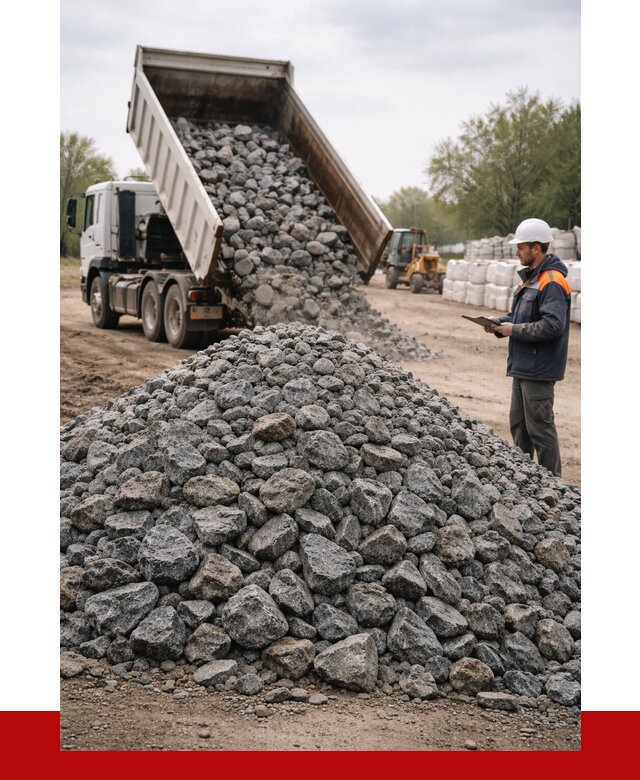 Гранитный щебень фракция 100-200 в Моршанске от 4362 р. ПРОНЕРУДМрш