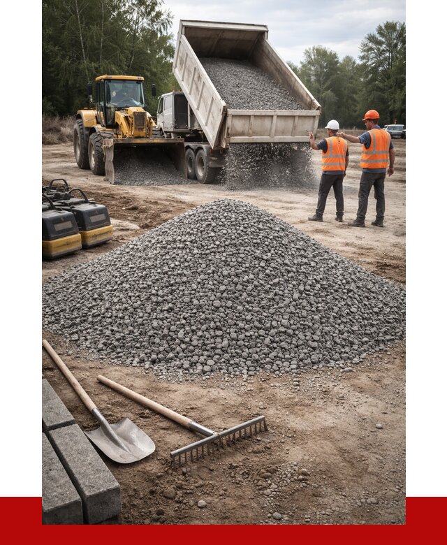Гравийный щебень купить в Моршанске от 2285 р. ПРОНЕРУДМрш