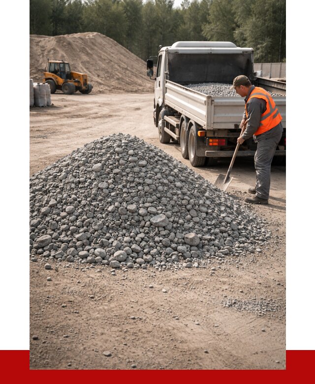 Гравийный щебень фракция 5-10 в Моршанске от 2285 р. | ПРОНЕРУДМрш