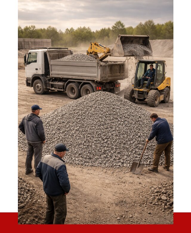 Гравийный щебень фракция 5-20 в Моршанске от 2492 р. ПРОНЕРУДМрш