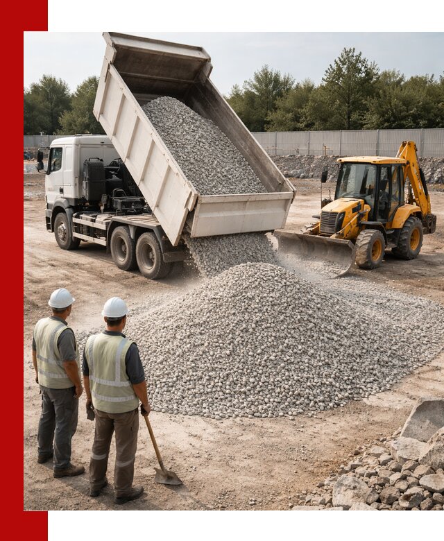 Купить известняковый щебень фракции 5–10 мм с доставкой в Моршанске