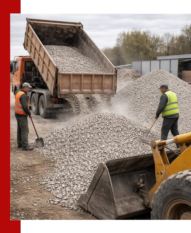 Доломитовый щебень фракции 5-20 с доставкой в Моршанске