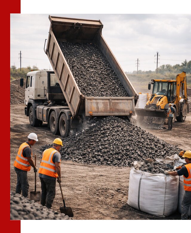 Шлаковый щебень фракция 40-70 с доставкой в Моршанске