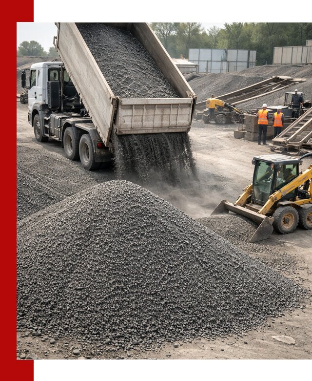 Вторичный щебень фракция 0–5 с доставкой в Моршанске
