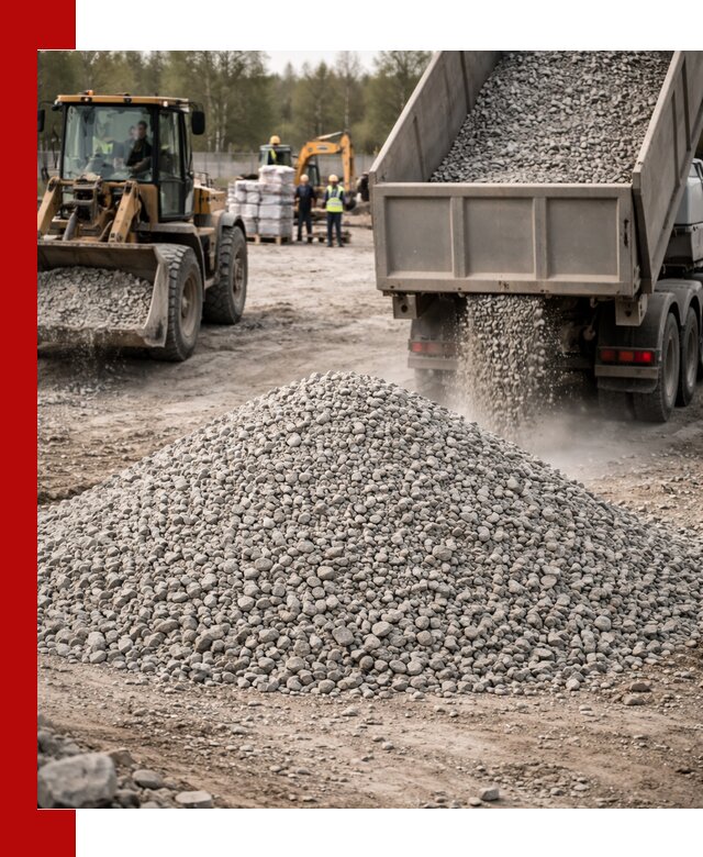 Вторичный щебень фракции 5-20 в Моршанске — доставка и продажа крупнотоннажно