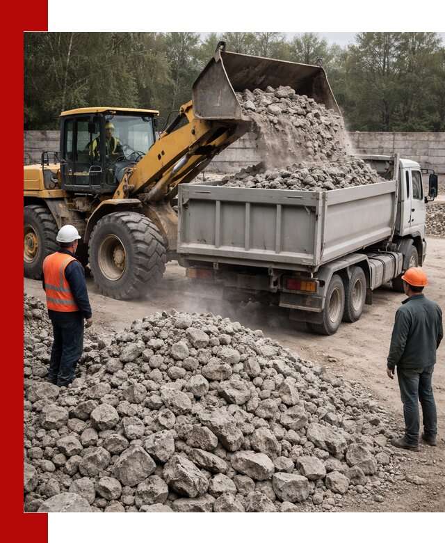 Вторичный щебень фракция 70–150 в Моршанске с доставкой