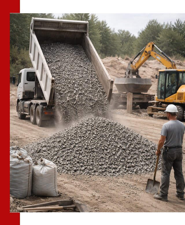 Доставка и продажа бетонного щебня в Моршанске