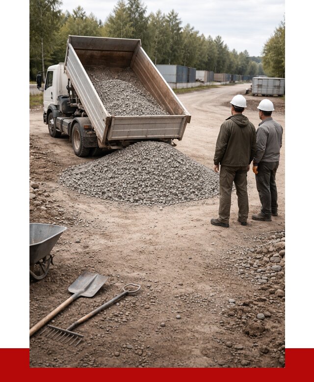 Бетонный щебень фракция 5-20 в Моршанске от 3323 р., ПРОНЕРУДМрш