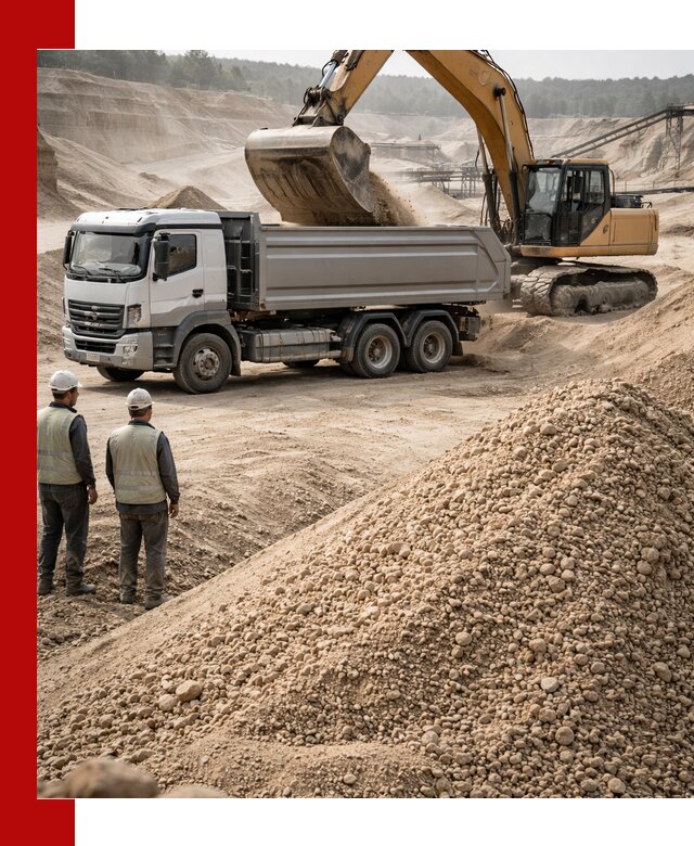 Карьерный крупнозернистый песок с доставкой в Моршанске