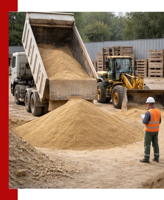 Доставка карьерного мелкозернистого песка в Моршанске
