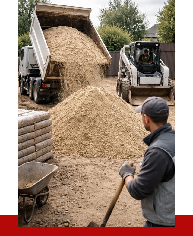 Мытый речной песок с доставкой в Моршанске от 1506 р. | ПРОНЕРУДМрш