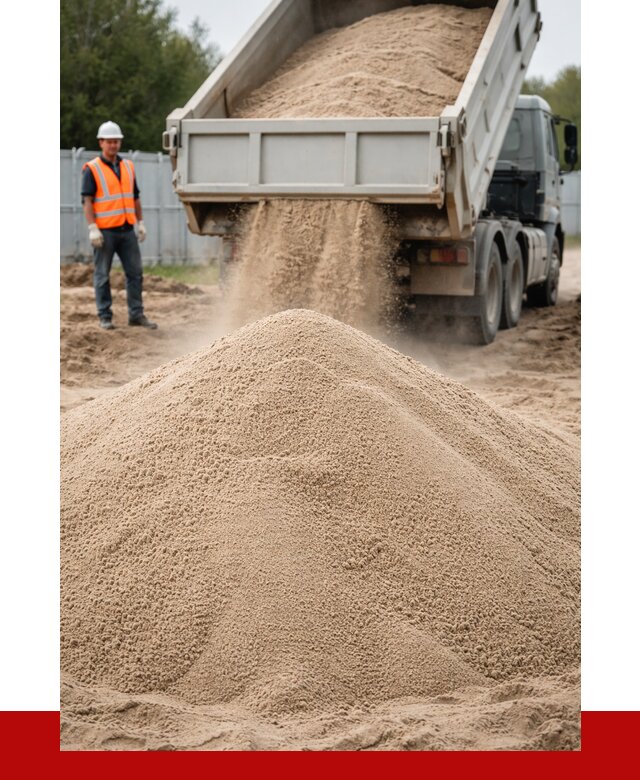 Купить сеяный песок с доставкой в Моршанске от 2285 р ПРОНЕРУДМрш
