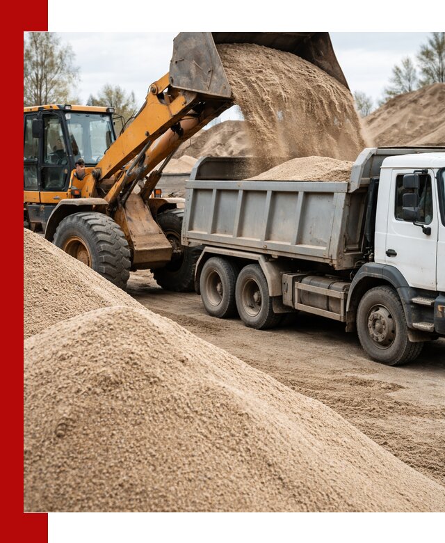 Доставка сеяного песка в Моршанске оптом и в розницу