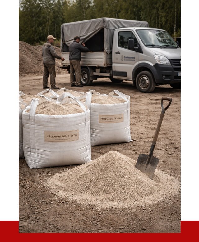 Кварцевый песок для пескоструя в Моршанске от 4673 р. | ПРОНЕРУДМрш