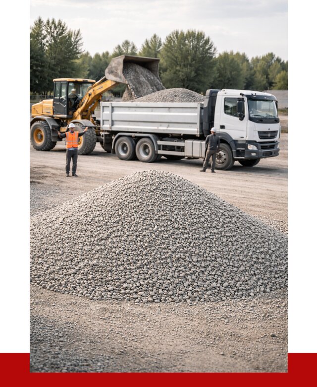 Купить мытый гравий в Моршанске от 3635 р, доставка ПРОНЕРУДМрш