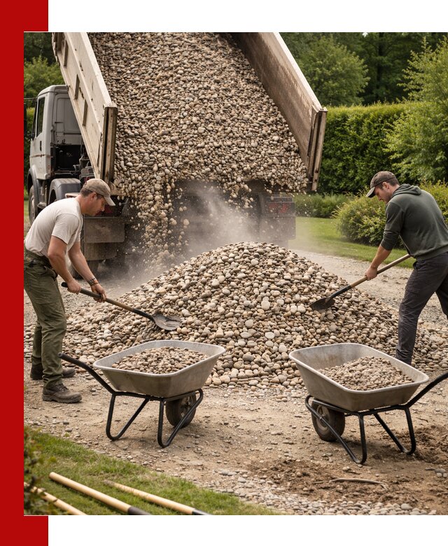 Доставка и продажа декоративной гальки в Моршанске