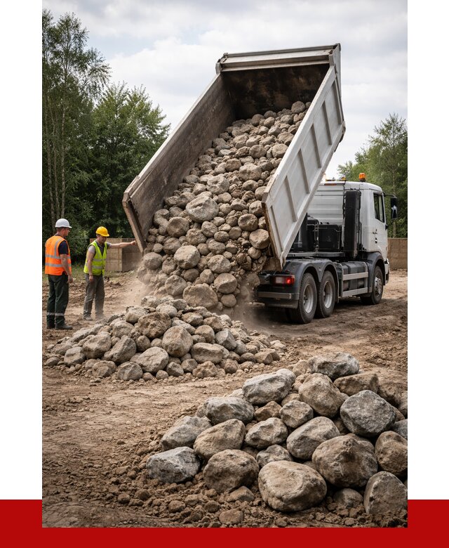 Купить булыжник в Моршанске с доставкой от 4673 р. за куб | ПРОНЕРУДМрш