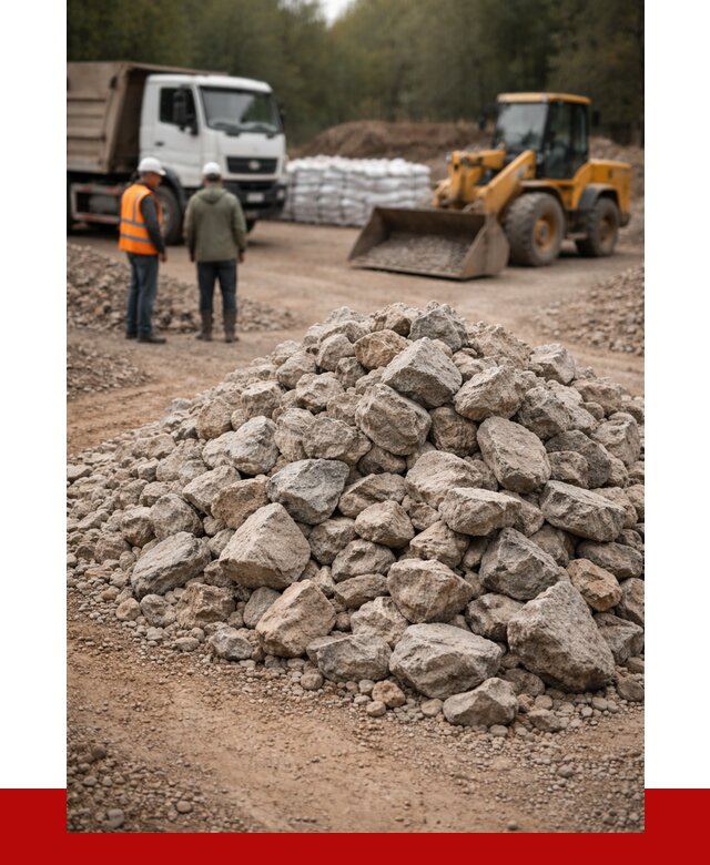 Купить бутовый камень с доставкой в Моршанске от 2389 р. | ПРОНЕРУДМрш