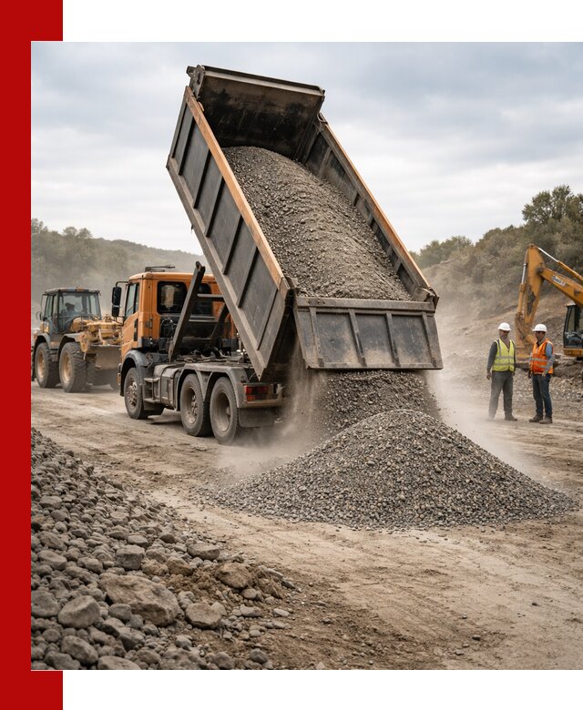 Щебёночно-песчаная смесь ЩПС С1 с доставкой в Моршанске