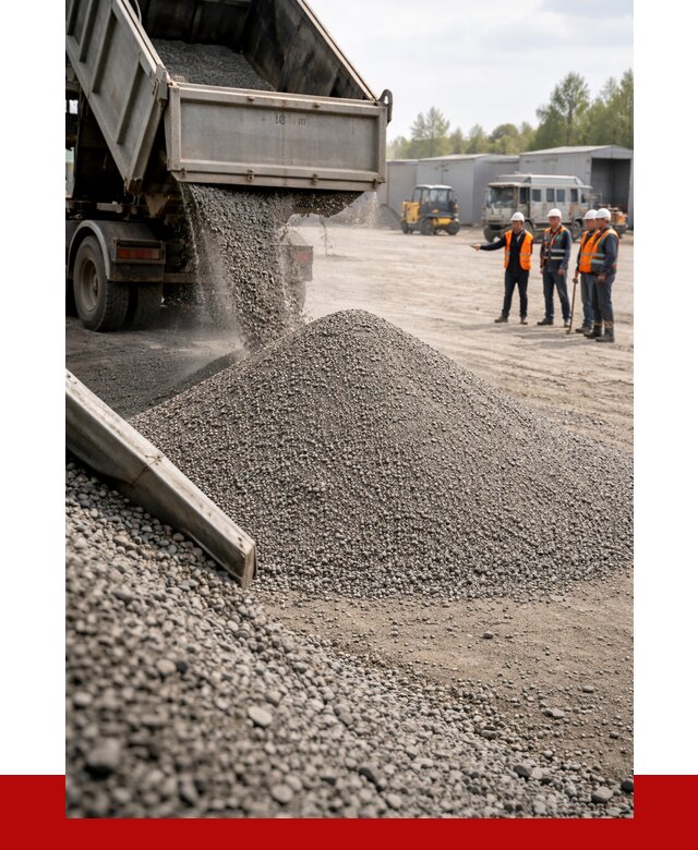 Гравийный отсев 0-5 в Моршанске от 1246 р. с доставкой | ПРОНЕРУДМрш