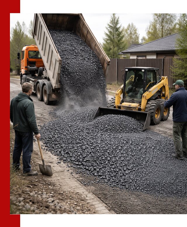 Крошка габбро с доставкой в Моршанске для строительных работ