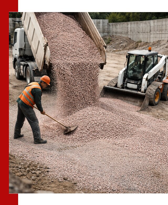 Крошка розовый гранит с доставкой в Моршанске от производителя