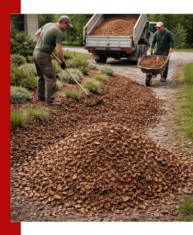 Крошка для мульчирования с доставкой в Моршанске