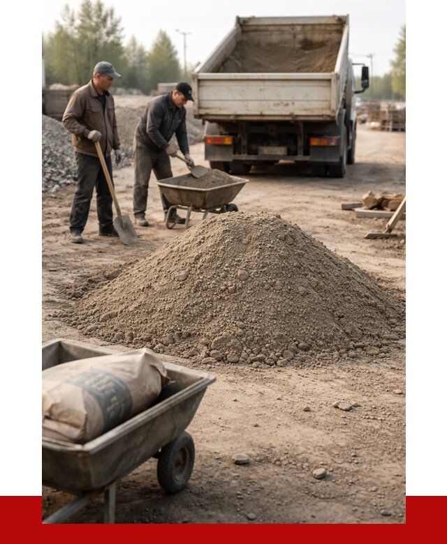 Цементно-песчаная смесь М150 в Моршанске от 4881 р. | ПРОНЕРУДМрш