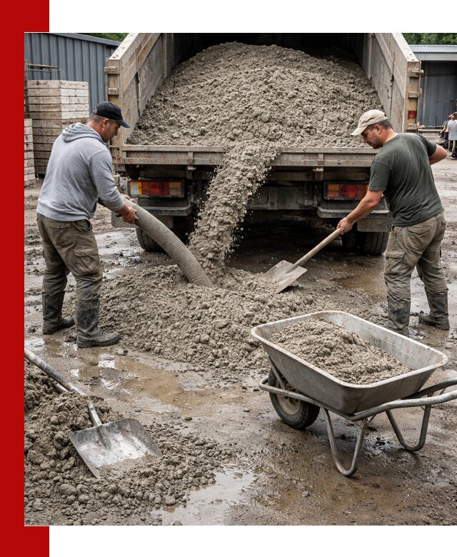 Цементно-песчаная смесь М150 доставка в Моршанске