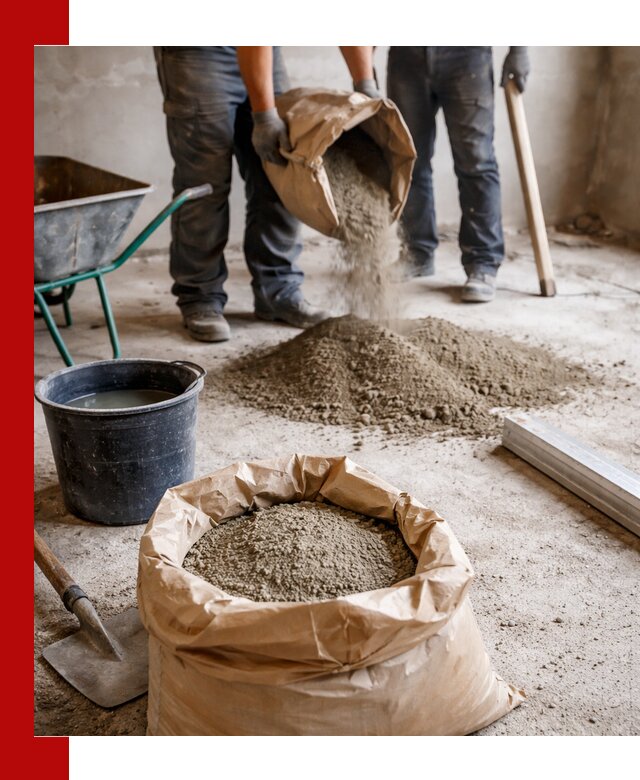 Доставка сухой смеси для стяжки в Моршанске