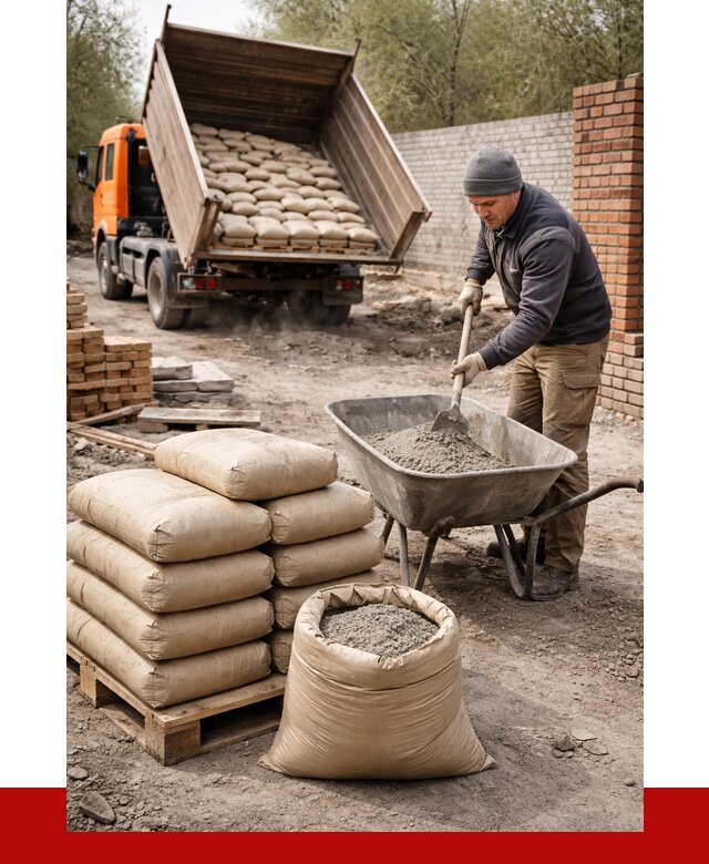 Купить сухую смесь для кладки в Моршанске от 1246 р. | ПРОНЕРУДМрш