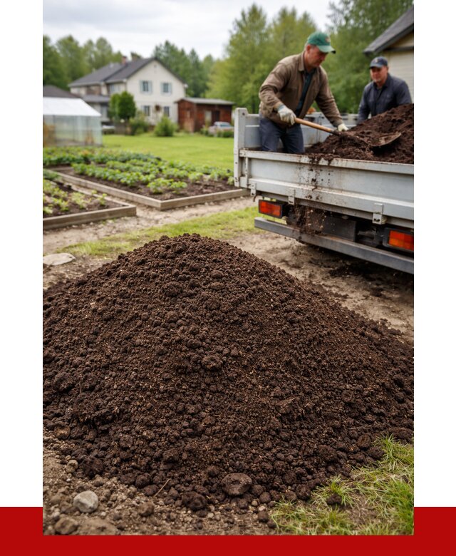 Плодородный грунт в Моршанске с доставкой от 4362 р. | ПРОНЕРУДМрш