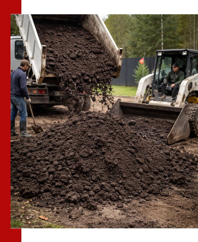 Плодородный грунт с доставкой в Моршанске для садов и огородов