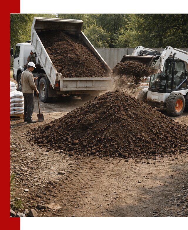 Доставка растительного грунта в Моршанске от производителя оптом и в розницу