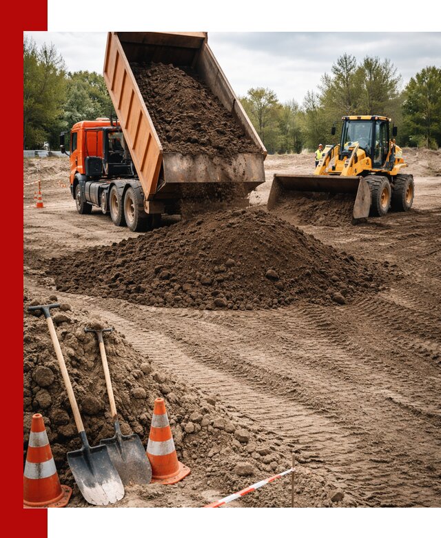 Поставка и доставка планировочного грунта в Моршанске