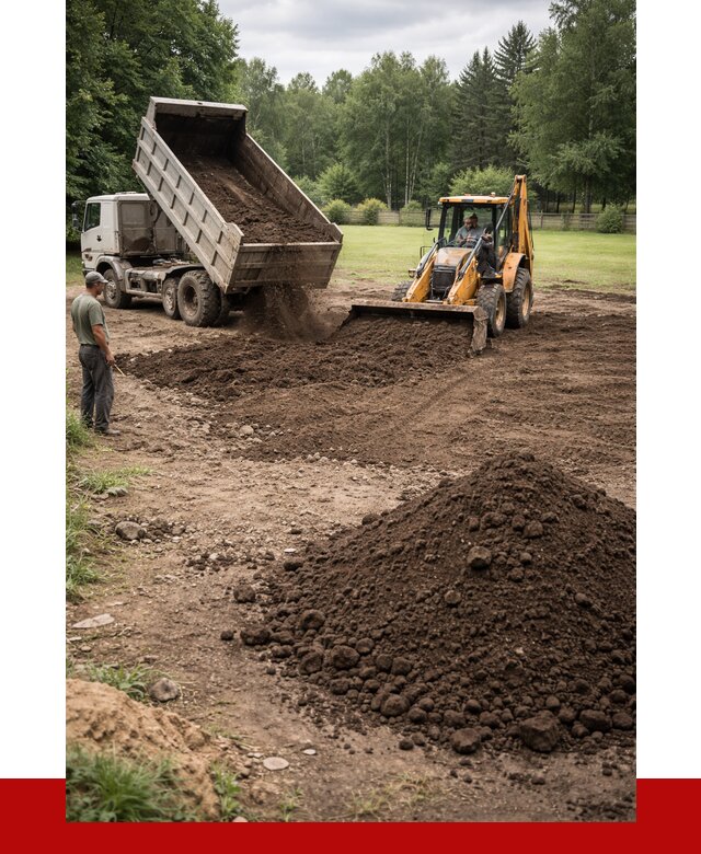 Грунт для выравнивания участка в Моршанске от 1246 р. | ПРОНЕРУДМрш