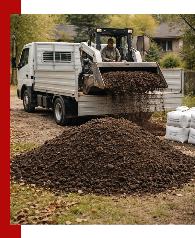 Доставка садовой земли в больших объёмах в Моршанске