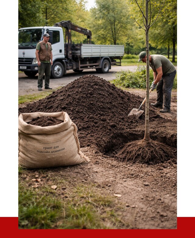 Грунт для посадки деревьев в Моршанске от 1246 р. | ПРОНЕРУДМрш