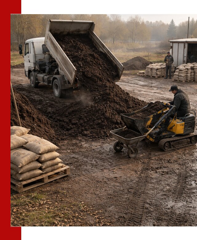 Кислый торф в доставке по выгодным ценам в Моршанске