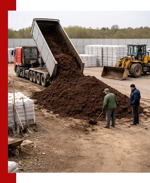 Доставка торфяных смесей оптом и в розницу в Моршанске