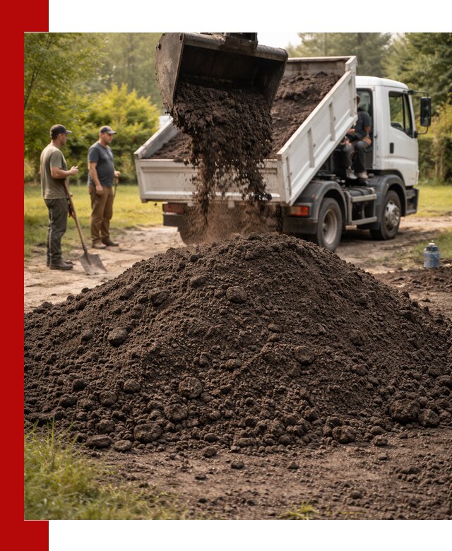 Доставка и продажа чернозема в Моршанске оптом и в розницу