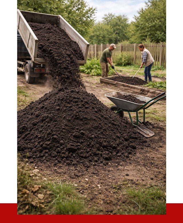 Купить чернозем для огорода в Моршанске от 2596 р. | ПРОНЕРУДМрш