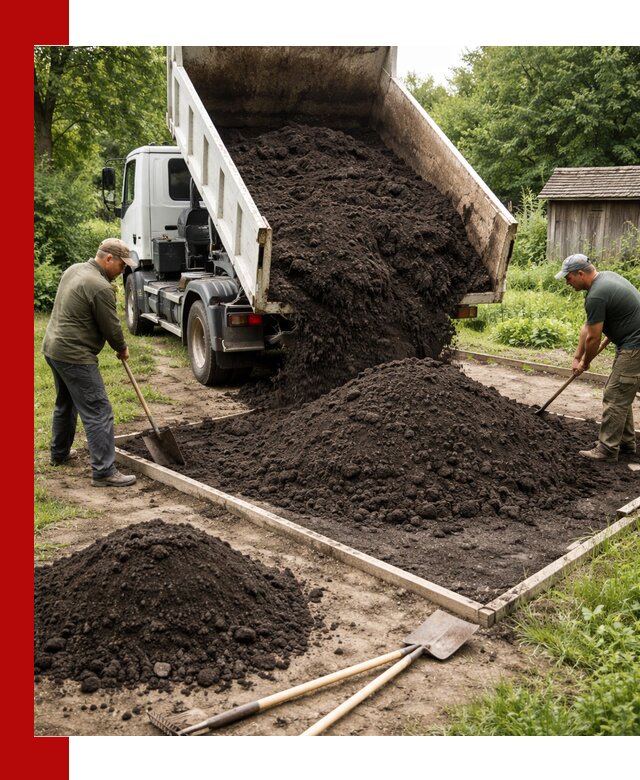 Купить чистый чернозем для огорода с доставкой в Моршанске