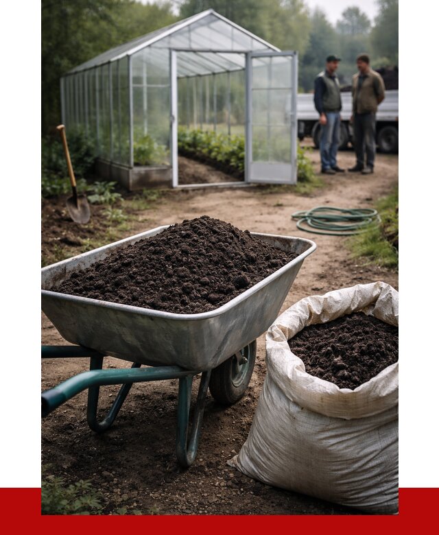 Чернозем для теплицы в Моршанске с доставкой от 1558 р. | ПРОНЕРУДМрш