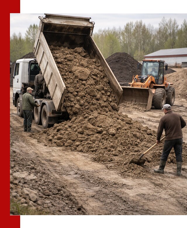 Доставка глин и суглинков в Моршанске оптом и вкрай