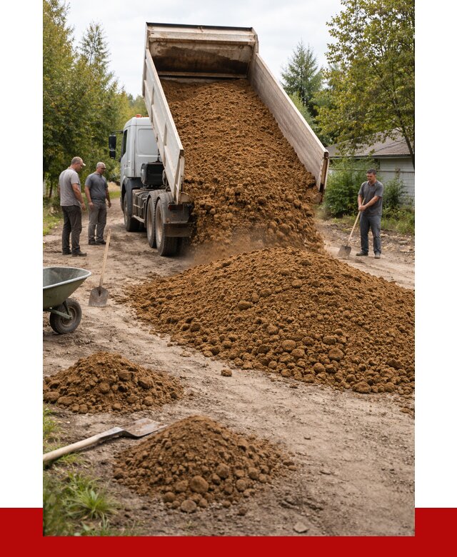 Купить суглинок с доставкой в Моршанске от 2596 р. за куб | ПРОНЕРУДМрш